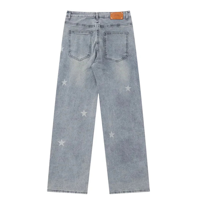 Vintage Star Splash Ink Jeans